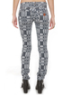 Roxy Skinny Slides Grey Print Skinny Jeans