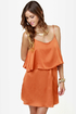 Penny Lane Copper Metallic Dress
