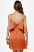 Penny Lane Copper Metallic Dress