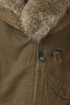 Parka Avenue Army Green Coat
