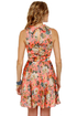 Florid Pro's Coral Floral Print Dress