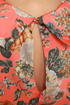 Florid Pro's Coral Floral Print Dress
