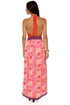 Burst Dressed Print Maxi Dress