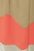 Roll Call Taupe and Coral Mini Skirt