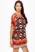 I Feel Print-y Tribal Print Dress