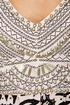 Bodice Goddess Print Maxi Dress