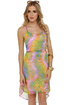 Psychedelic Delights Print Dress