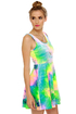 SYM Rainbow Velvet Dress