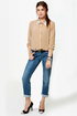 Luxe-y For You Beaded Button-Up Top