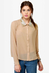 Luxe-y For You Beaded Button-Up Top