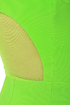Fun Zip Lime Green Dress