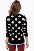 THML On the Dotted Line Polka Dot Sweater