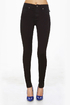 Tripp NYC Antique Black High-Waist Skinny Jeans