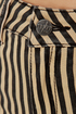 Tripp NYC Striped Antique Black and Beige Skinny Jeans