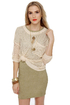 Photogenic Short Sleeve Olive Green Dress