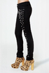 Tripp NYC Black Rock Studded Black Skinny Jeans
