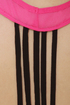 Line it Up Sheer Fuchsia Tank Top