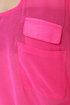 Line it Up Sheer Fuchsia Tank Top