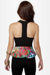 Floral Plans Sleeveless Floral Print Top