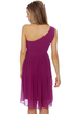 Fleeting Glance Magenta Dress