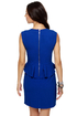 Audrey Pep-burn Royal Blue Dress