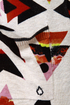 Volcom V.Co Loves Beige Print Cardigan Sweater