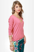 Volcom V.Co Loves Neon Pink Pullover Sweater