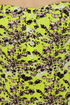 Volcom Hey Poppy Lime Green Print Dress