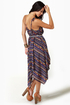 Volcom Peer Pressure Blue Print Dress