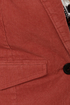 Volcom Zip It Rust Red Corduroy Blazer