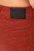 Volcom Sound Check Rust Red Corduroy Skinny Pants