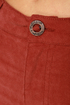 Volcom Sound Check Rust Red Corduroy Skinny Pants