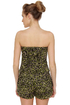 Volcom Rain Check Strapless Print Romper