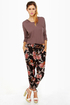 Volcom My Favorite Cropped Hoody Brown Top