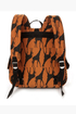 Volcom Copy Kat Orange Giraffe Print Backpack