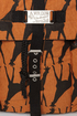Volcom Copy Kat Orange Giraffe Print Backpack