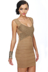 Disc-Au Glitter Gold Dress