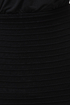 Drape Me a Line Black Dress