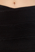 On the Right Track Black Bandage Skirt