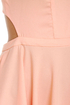 Take Me Back Cutout Peach Dress