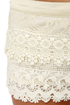 Start from the Bottom Ivory Lace Shorts