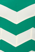 Chevron Cloud Nine Strapless Teal Dress