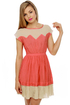 Great Apex-tations Coral Dress