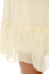 Dream Come True Cream One Shoulder Dress