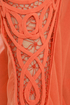 Hot Ticket Sheer Orange Top