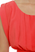 Plus One Coral Red Dress