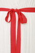 Fiesta Fun Striped Ivory Dress