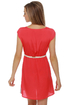 Shipwrecked Red Striped Dress