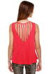 Cage Turner Red Tank Top