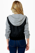 Lost Forest Black Cropped and Hooded Jacket